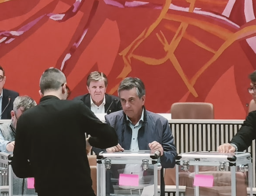 Installation du nouveau comité syndical